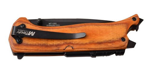 Mtech Mt-1082br Manual Folding Knife + Grabado