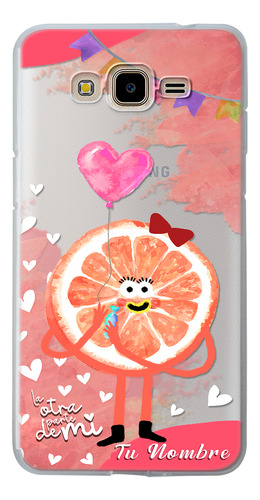 Funda Para Galaxy De Parejas Media Naranja Nombre De Ella