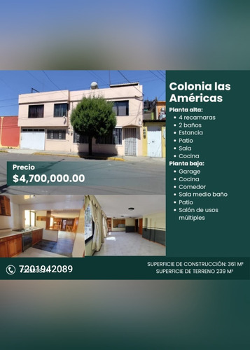 Excelente Oportunidad De Inversión Centro De Toluca