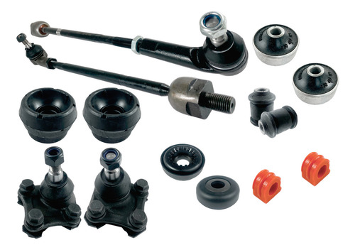 Buje Bieleta Base Goma Rotula Vw Golf Jetta A4 99-08 Clasico