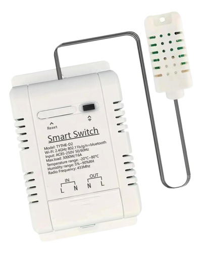 Termostato Con Interruptor Para De Temperatura Y Humedad,