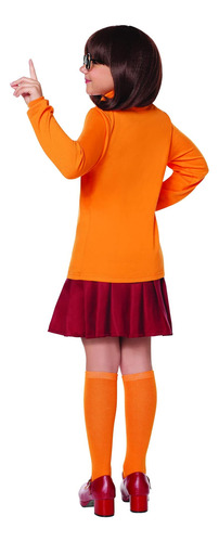 Disfraz De Velma Para Niños De Scooby-doo De Halloween | | |