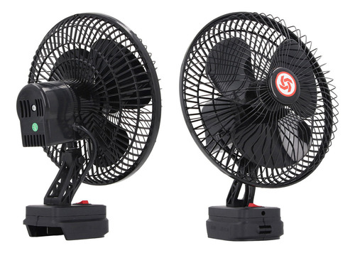 S Ventilador Portátil De Batería De Litio Recargable De 8