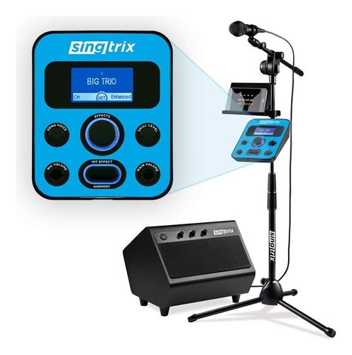 Sistema De Karaoke Para El Hogar De Singtrix Party Bundle Pr