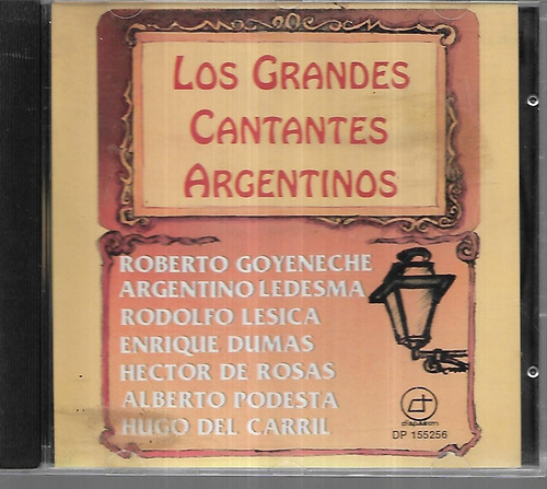 Goyeneche Lesica Dumas Podesta Album Los Gdes Cantantes Arg (Usado)