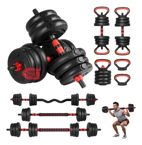 PARDELE Juego De Pesas de Neopreno Kit De Mancuernas Gym Para Ejercicio Par  2kg