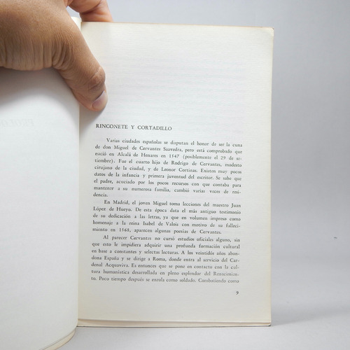 Rinconete Y Cortadillo Miguel De Cervantes Saavedra 1976 Ñ2