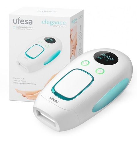 Depiladora Compacta Rostro Y Cuerpo Ipl Ufesa Elegance 