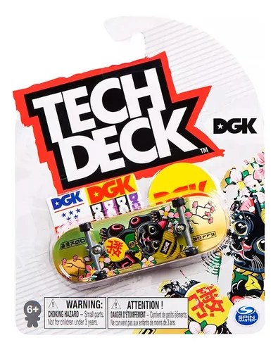 Skate De Dedo Tech Deck Relic Series Profissional + Adesivos - Escorrega o  Preço