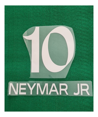 Nome + Número Neymar Jr 10 Personalização Camisa Al Hilal
