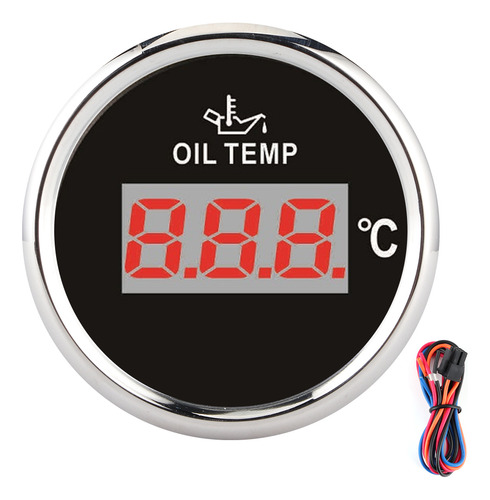 Termômetro De Óleo Automático Medidor De Temperatura Digital