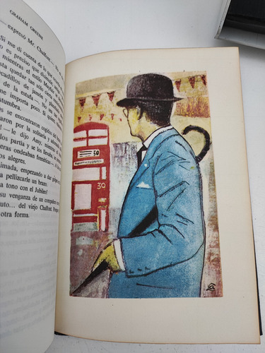 Graham Greene 2 Tomos Novelas - Zona Once, Barrio Norte (Usado)