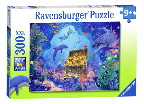 Rompecabezas Ravensburger 300 Piezas Tesoro En El Mar