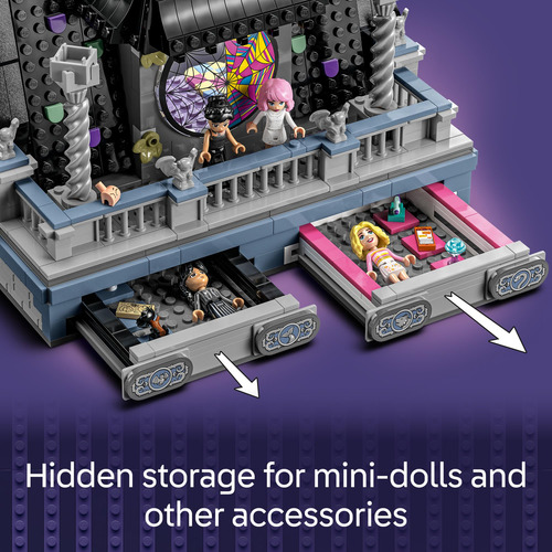 Lego 76781 Dormitorio De Wednesday Y Enid 4 Minifiguras