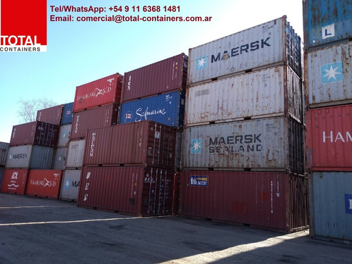 Contenedores Maritimos Usados Containers 40' Dv - San Isidro