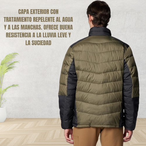 Campera Columbia Térmica Hombre Sin Capucha Labyrinth Loop