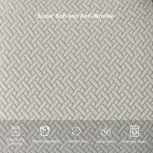 Fundas De Para Silla De Comedor, Color Blanco De 4 Piezas