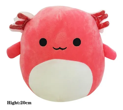20cm Axolotl Plush Toy Kawaii Vacas Brinquedos De Animais De