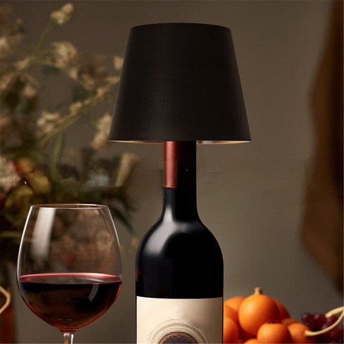 Luzes De Garrafa De Vinho Sem Fio Com Escurecimento De Anel