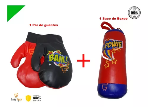 Saco De Boxeo Kit Boxeo Para Niños Tula + Guantes J-toys
