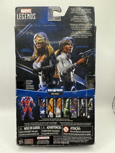 Hasbro Marvel Legends Sharon Carter Wave Red Skull (Usado)