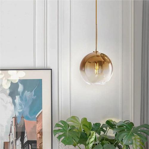Lámparas De Techo Decorativas Modernas Vintage Dorado Light