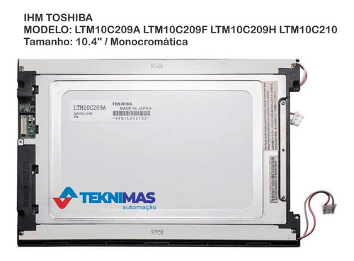 Lcd Injetora Haitian Toshiba Ltm10c209a Ltm10c209h Ltm10c210
