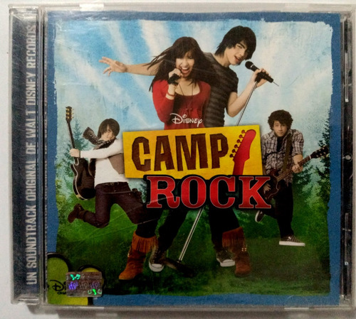 Camp Rock Sountrack Cd Jonas Brothers Demi Lovato (detalle)