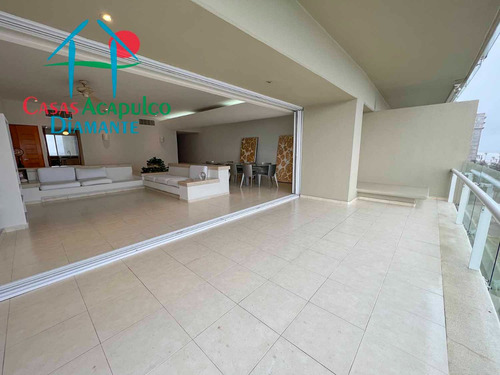 Cad Playamar Diamante T2 501. Depa De Playa Con Terraza Y Vista Al Mar