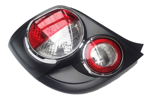 Stop Izquierdo Cromado Chevrolet Sonic H/b Aro 12-17