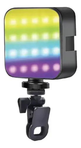 Mini Luz Led Rgb Continua Portátil Para Video O Fotografía