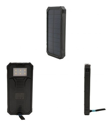 Imagen 6 de 9 de Cargador Solar Universal Usb Micro Usb Celular Capibara