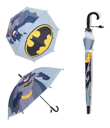 Paraguas Infantil Batman Modelo Dc Original Ar1 4971 Ellobo