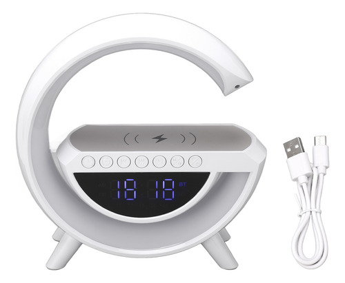 Reloj, Altavoz, Alarma, Recargable, Versátil, Inalámbrico Pa