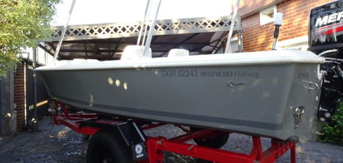 Lancha Regnicoli Fishing 475 Mercury 50hp Con Opcionales
