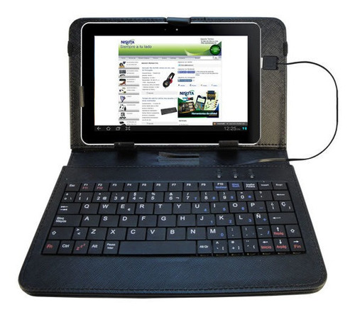 Nisuta Funda Para Tablet 7  Con Teclado Ns-fute78 Ppct