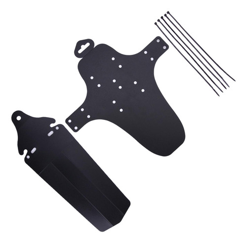 Guardabarros De Bicicleta Protección De Rueda Juego De