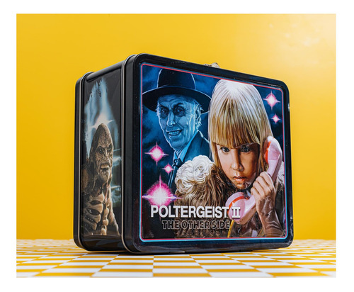 Poltergeist Ii: El Otro Lado Lunchbox De Metal De Estilo |