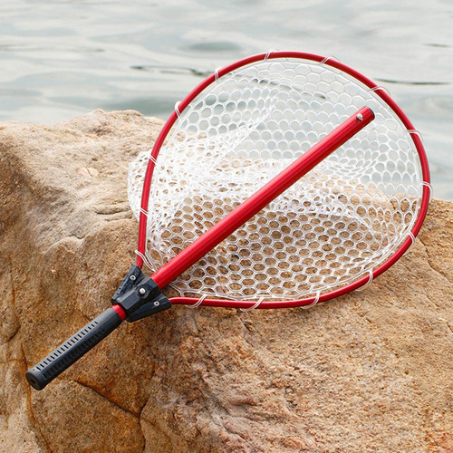 Estanques Plegables Carpa Trucha Red De Pesca Piscina Rojo