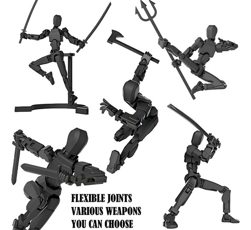 2025 T13 Action Figure - 5pcs Dummy 13 Magnetic Action
