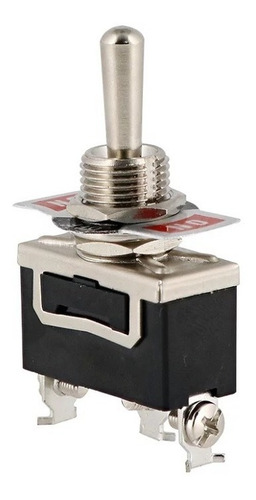 Imagen 3 de 4 de Interruptor Cola De Rata 1p+2t On-off-on Inest. C5r13b Cntd
