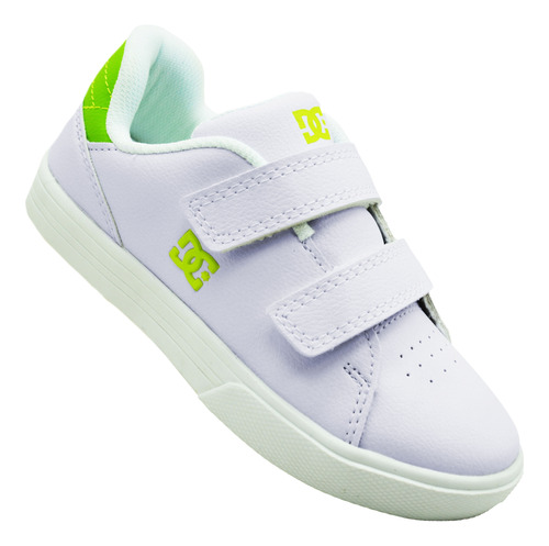 Tenis Dc Shoes Notch Sn V Mx Adbs300368 Wct White/citrus