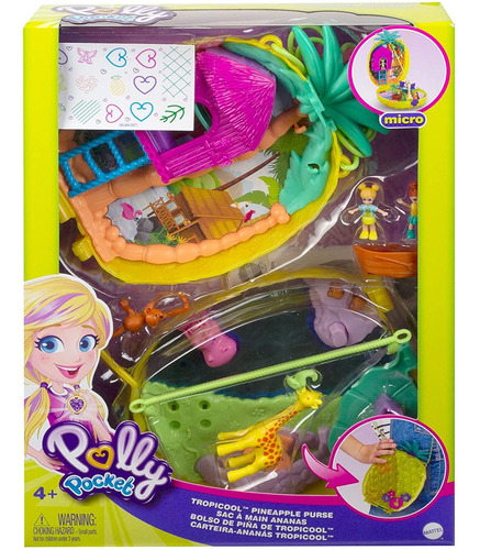 Bolsa Portátil Polly Pocket Tropicool Compact Pocket Pocket