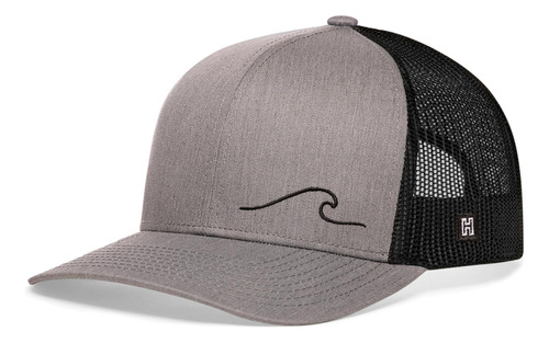 Haka Ocean Wave Gorra De Camionero Bordada, Gorra De Exterio