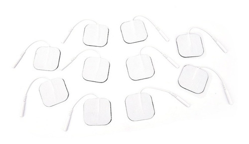 Pack (x10) Electrodos Adhesivos Gelidificados 5x5 Cm