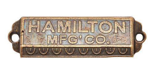Imagen 1 de 9 de Tirador Hamilton Cajón Manija Muebles Metal Herrajes Cubeta