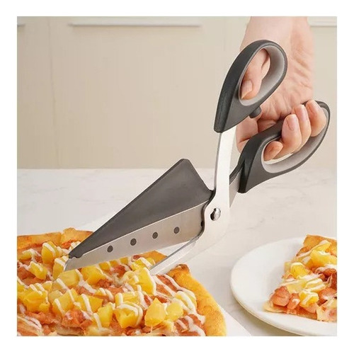 Cnn Pala For Pizza 2 En 1, Tijeras, Tabla Cortar