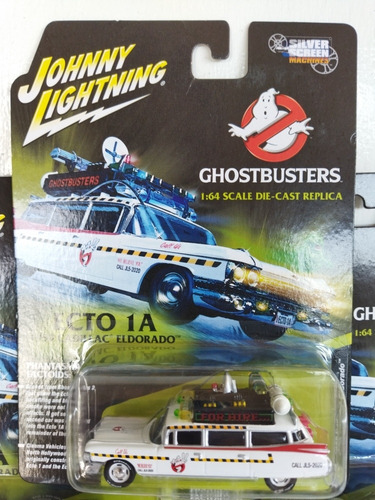 Johnny Lightning Ecto 1a Ghosbuster Escala Toy Car Diecast