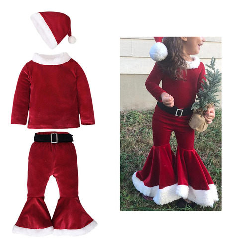 Disfraz De Navidad Para Niños Traje De Papá Noel Para