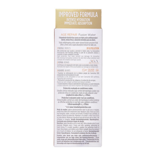 Imagen 3 de 5 de Fotoprotector Isdin Foto Ultra Age Repair fluido FPS50 x 50 ml